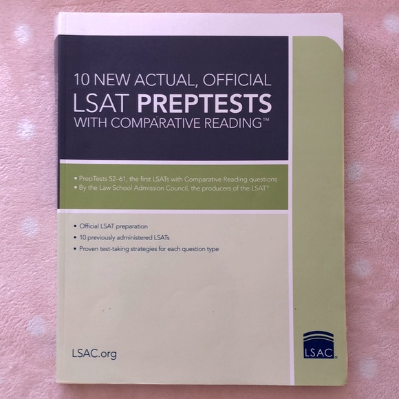 10 New Actual, Official LSAT PrepTests with Comparative Reading 💚 - Picture 1 of 1